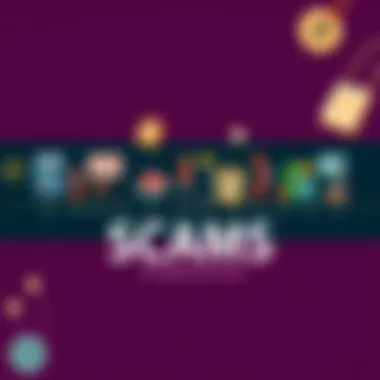 Evolving Scams Through the Decades A timeline showing different scams from various decades, with illustrations of classic phone scams, online fraud, and Ponzi schemes, depicting how tactics have changed over the years