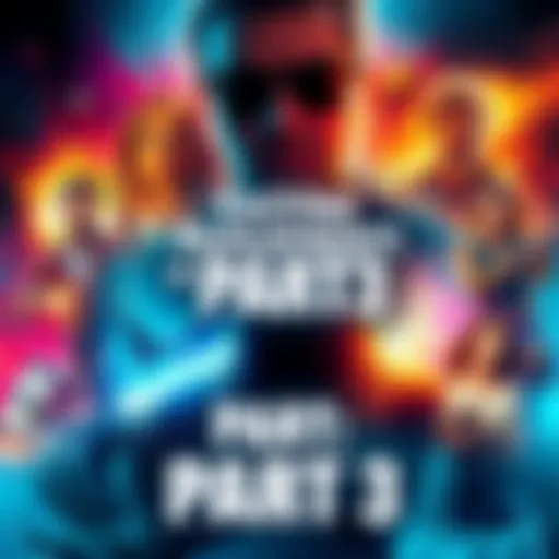 A vibrant graphic showing key highlights and twists from Part 3, with eye-catching visuals and engaging text elements.