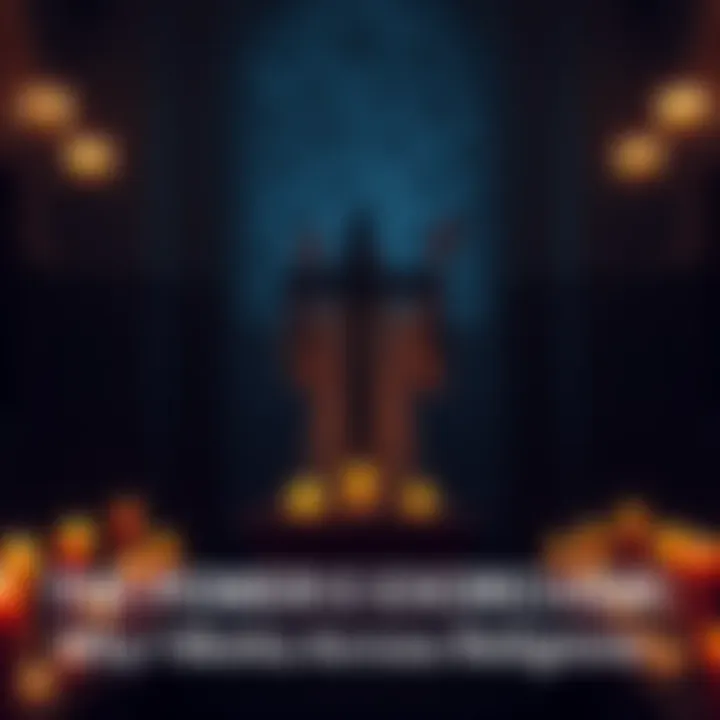 A priest conducts an exorcism with candles and a cross in a dimly lit room, symbolizing spiritual healing across religions.