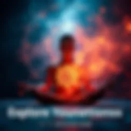 A person meditating with glowing energy around them, symbolizing intuitive energy exploration.