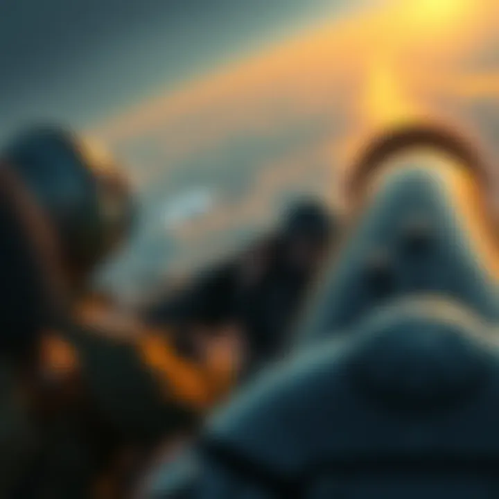 F-16 pilot discussing UFO incident An F-16 pilot in the cockpit communicating about a UFO shot down over Lake Huron