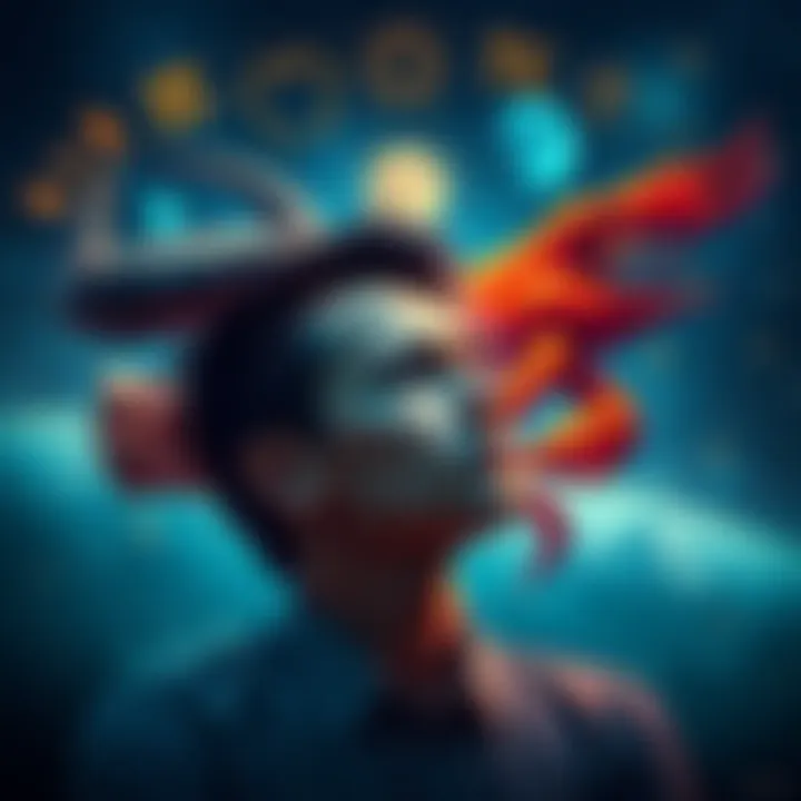 A person reflecting on their complex family relationships while surrounded by symbols of Taurus and Cancer astrology, capturing the emotional weight of their experiences.