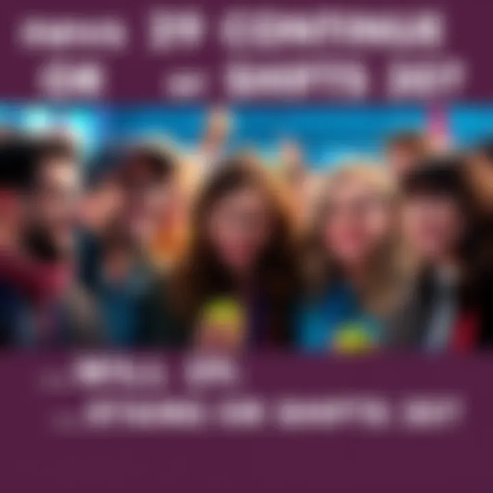 A group of fans talking about whether Season 29 will continue or shift to Season 30, showing mixed emotions and excitement.