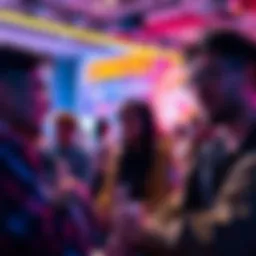 A group of people sharing experiences about meeting fictional characters in an online forum setting.