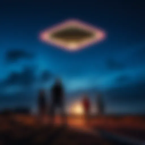 A family captures footage of a fast-moving triangular UFO in the night sky over Torquay, Australia.