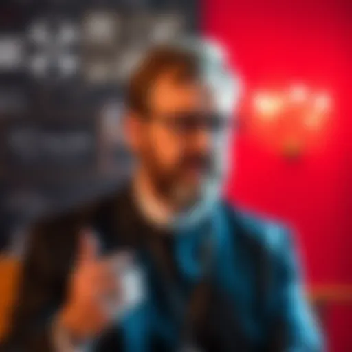 Father Chad Rippberger speaking about the effects of cursed films during an interview