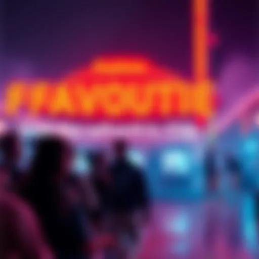 A vibrant scene from the favorite k. Clip showing key moments that engage the audience