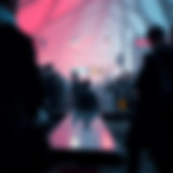 A person sitting alone on a bench while a group of friends chat nearby, looking disconnected