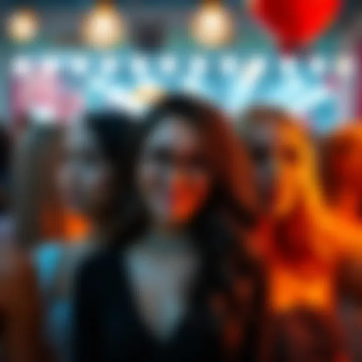 A collage of popular female celebrities from 2025 who have captured the hearts of fans, showcasing their charm and appeal.