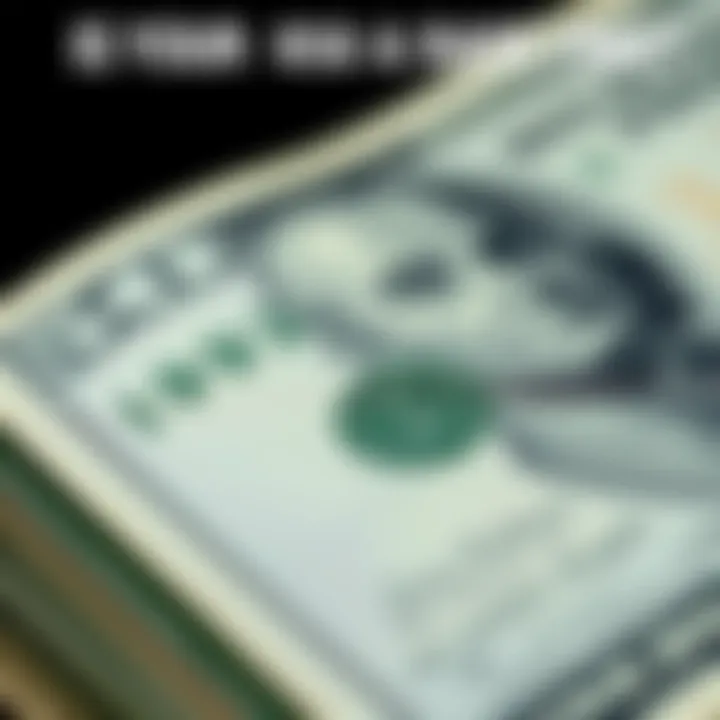 Detailed view of a $50 bill featuring a July 23, 1978 serial number