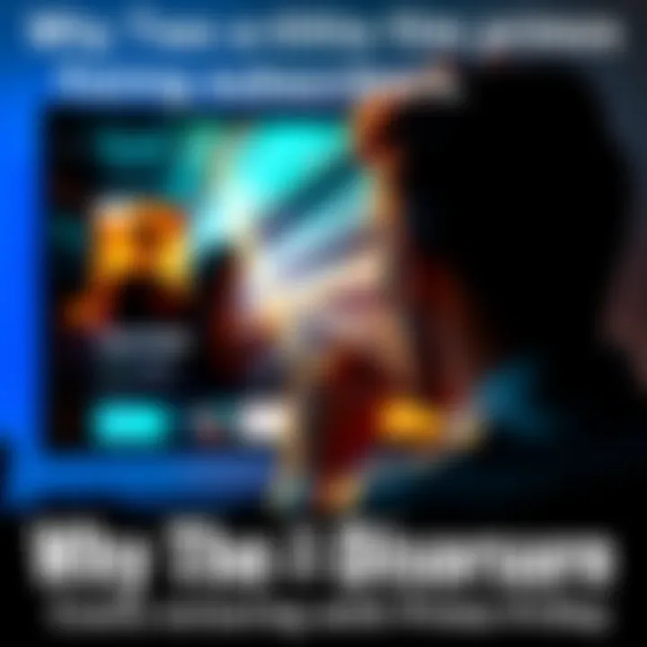 A person looking at a streaming service on a TV, showing the film The Age of Disclosure with extra pricing highlighted