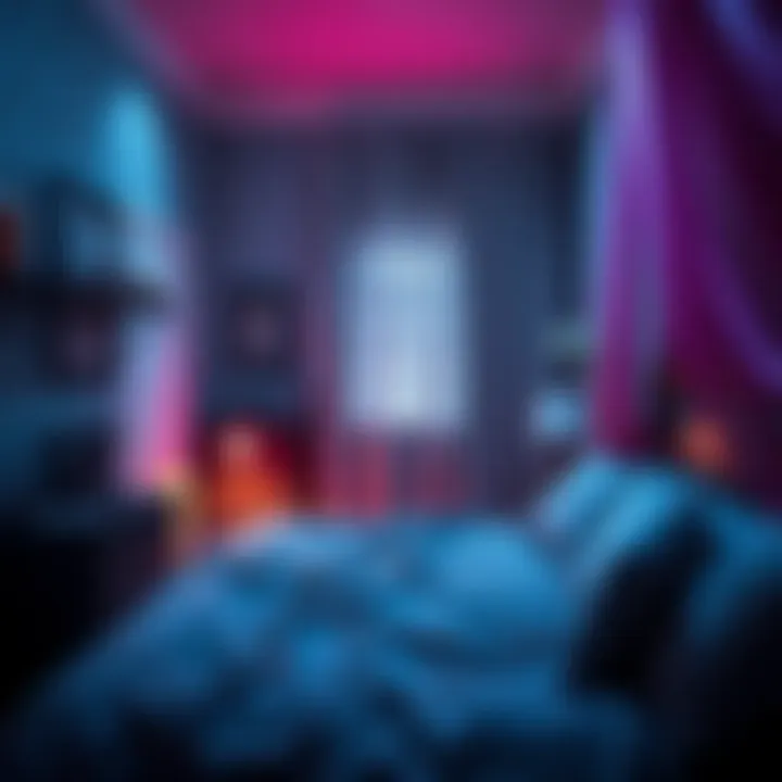 A curious object found in a bedroom, sparking interest and questions.