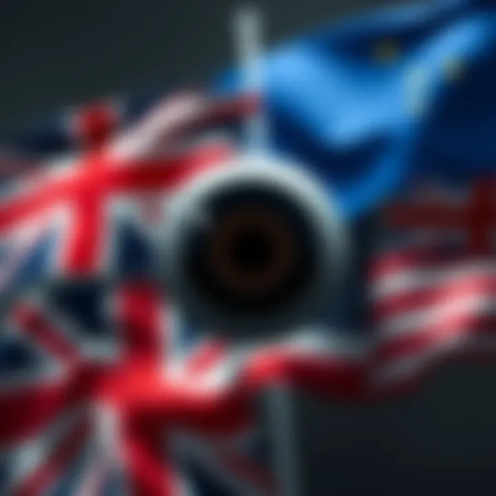 Flags of Australia, Canada, New Zealand, the UK, and the US representing the Five Eyes Alliance