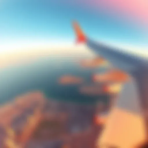 A timelapse view from a flight at FL340 over Lake Michigan approaching Chicago, showing clear skies and vibrant colors