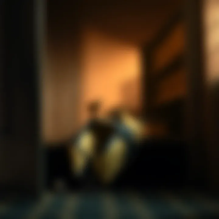 Folded Object Found Under Bookcase A hidden folded object discovered under a heavy bookcase, sparking questions about its origin and possible connection to witchcraft.