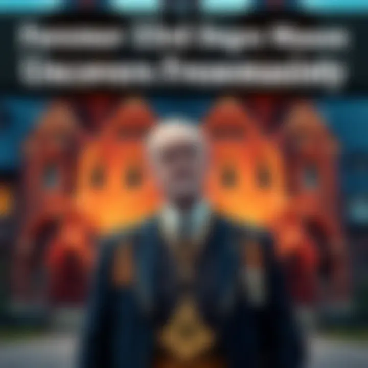 Former 33rd Degree Mason Disclosing Secrets A former Mason standing in front of a historic lodge, sharing insights about Freemasonry's rituals and hidden practices