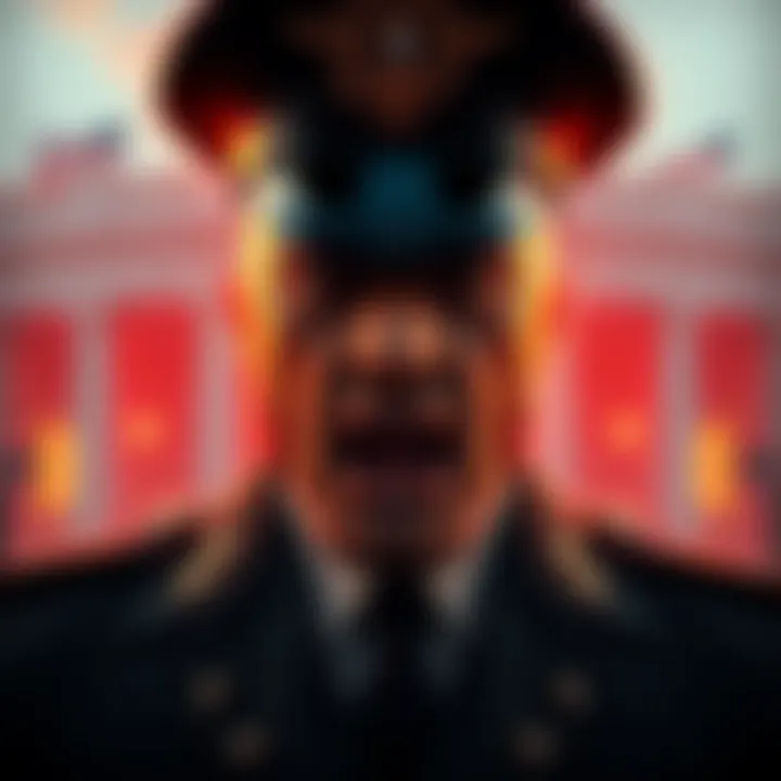 A former White House security guard speaking passionately about hidden truths regarding the Illuminati.