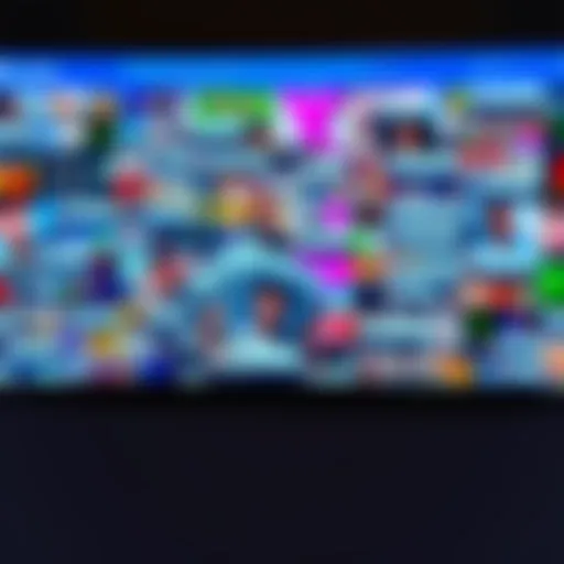A screen showing a forum page covered in colorful meme images and AI chat text, indicating a shift in online discussions.