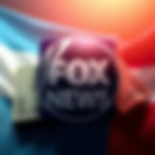 A graphic showing the FOX News logo alongside symbols representing money and Argentina's flag, highlighting the $40 billion bailout issue