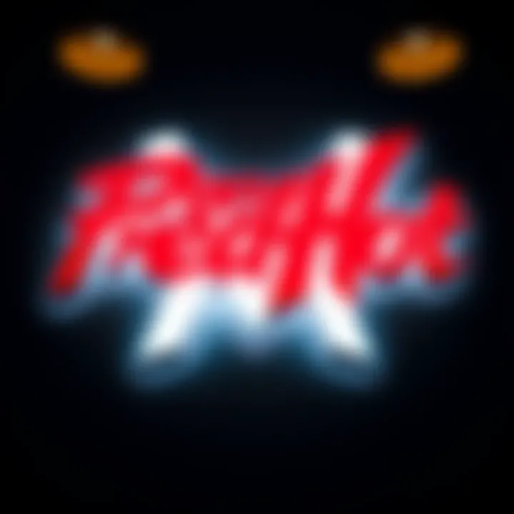 Frankโs RedHot Logo Design A close-up view of the Frankโs RedHot logo, highlighting the letters 'd' and 'H' fusing together, showing its design details.