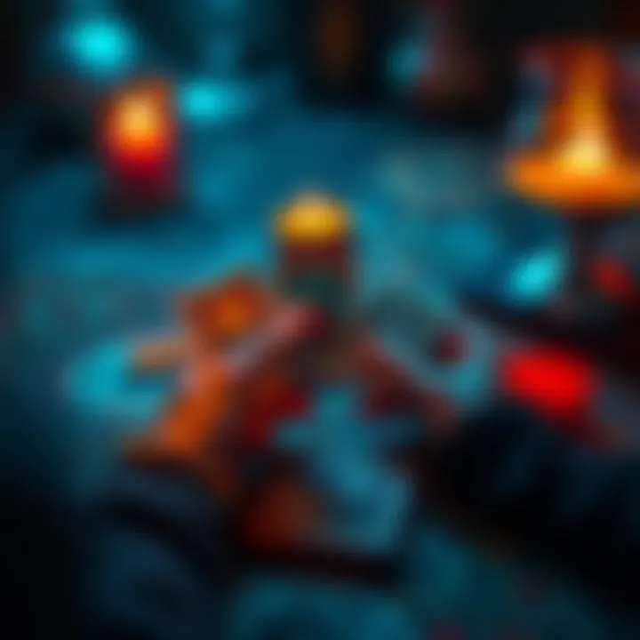 A person receiving a tarot card reading with three cards laid out in front of them, symbolizing guidance and insight.