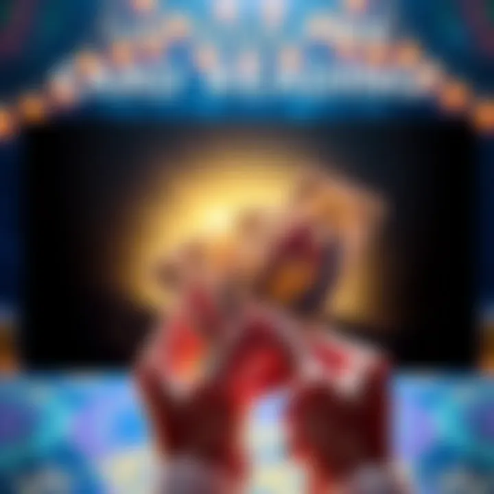 A person holding tarot cards with a bright background, inviting others to get a reading