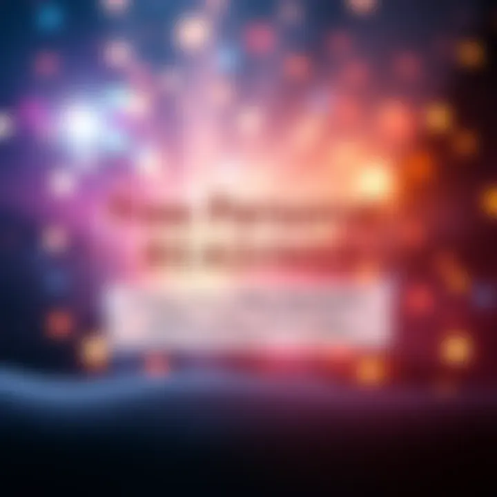 Free Personal Readings Announcement A graphic showing an announcement for free personalized readings with a sparkling background and a text box for details.