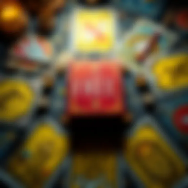 Free Tarot Card Pull A tarot card spread with one card highlighted, surrounded by mystical symbols, indicating a free reading opportunity.