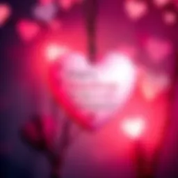 A graphic showing a heart with a message about free Valentine’s readings for the first 20 participants, featuring inviting colors and a friendly design.