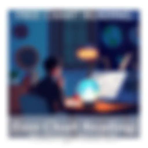 A person sitting at a desk with astrology charts and a crystal ball, offering free chart readings to those interested.