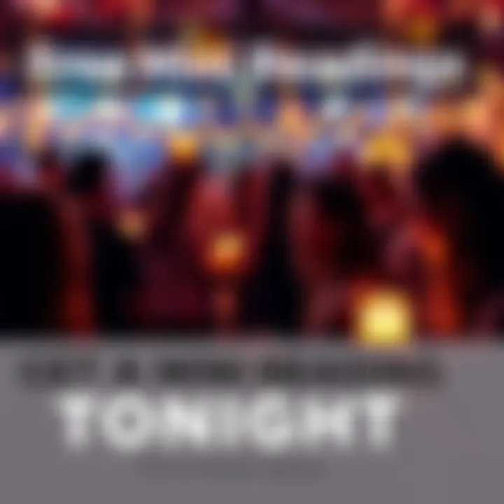 People gathering for mini readings offering insights into love and energy