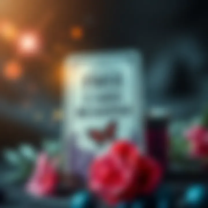 A graphic showing a tarot card with flowers and sparkles, promoting free one-card readings. Users are encouraged to comment with emojis and send their questions via direct message.