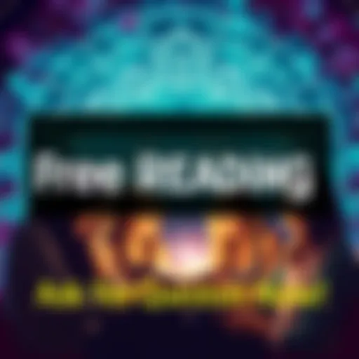 A group of women discussing and sharing their questions about free readings with a mystical background.