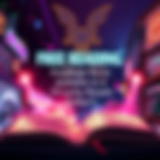 Graphic showing a colorful announcement for free personalized readings with ten slots available, inviting people to comment for participation.