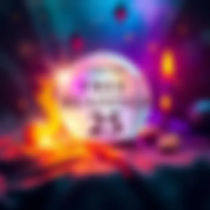 A colorful graphic announcing free readings for the first 25 people, with a crystal ball and mystical symbols