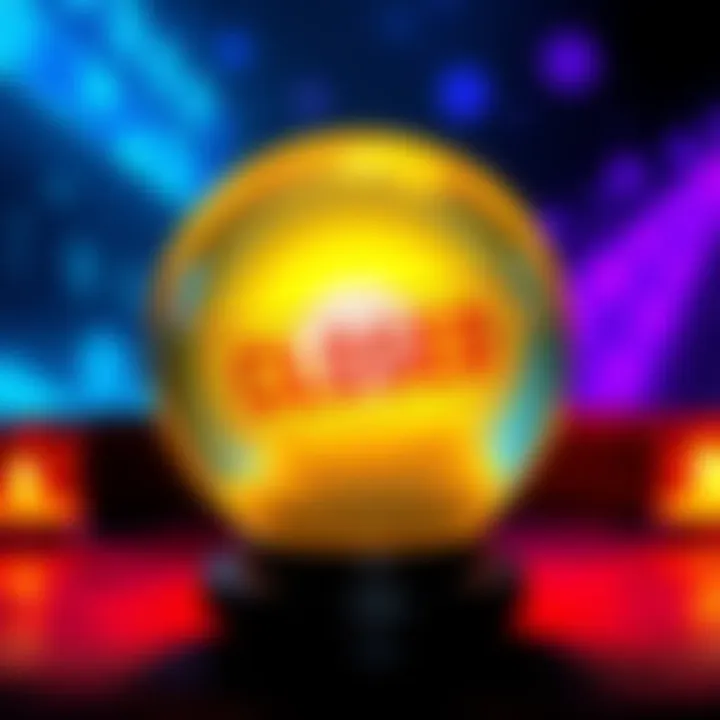 A colorful graphic showing a closed sign over a crystal ball, indicating the end of the five free readings offer.