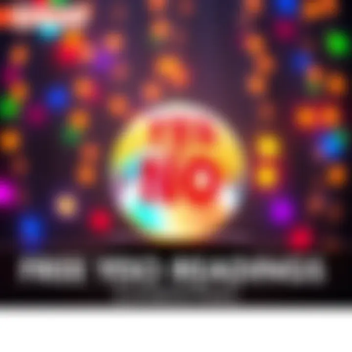 A crystal ball surrounded by colorful lights, symbolizing free Yes or No readings for participants with their questions and color choices