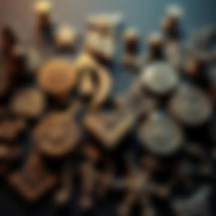 A collection of Freemason symbols representing Trinitarian and non-Trinitarian beliefs, showing the diversity within the brotherhood.