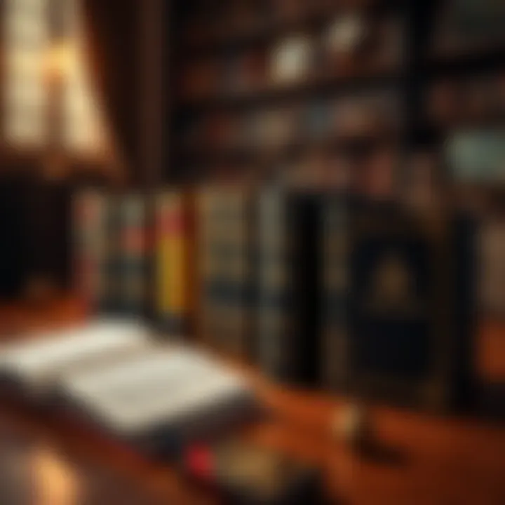 Freemason Literature A collection of Freemason books displayed on a wooden table.