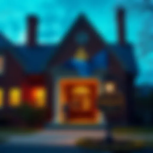 A welcoming view of a Freemason lodge building with a sign out front, inviting visitors to learn more about its history and community.