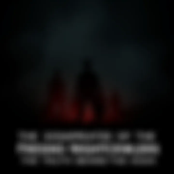 A shadowy representation of the Fresno Nightcrawlers amidst a darkened background, symbolizing the unraveling of a local legend.