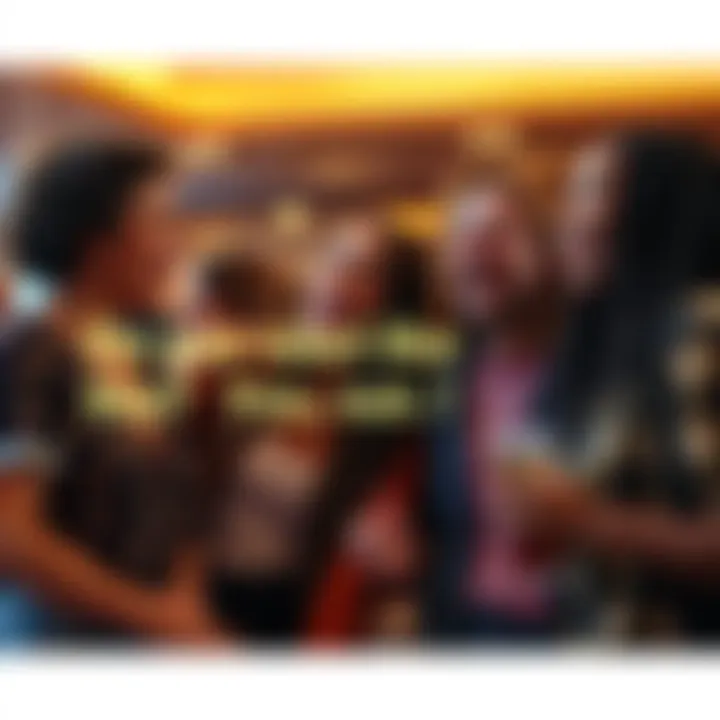 Group of friends sharing a funny moment and laughing