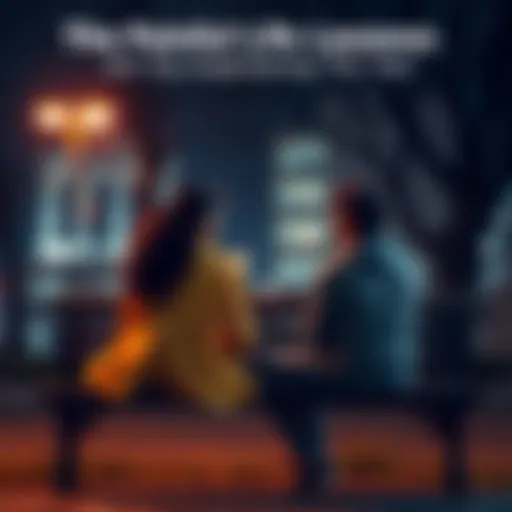 Two friends sitting on a bench, discussing life's challenges and learning from each other