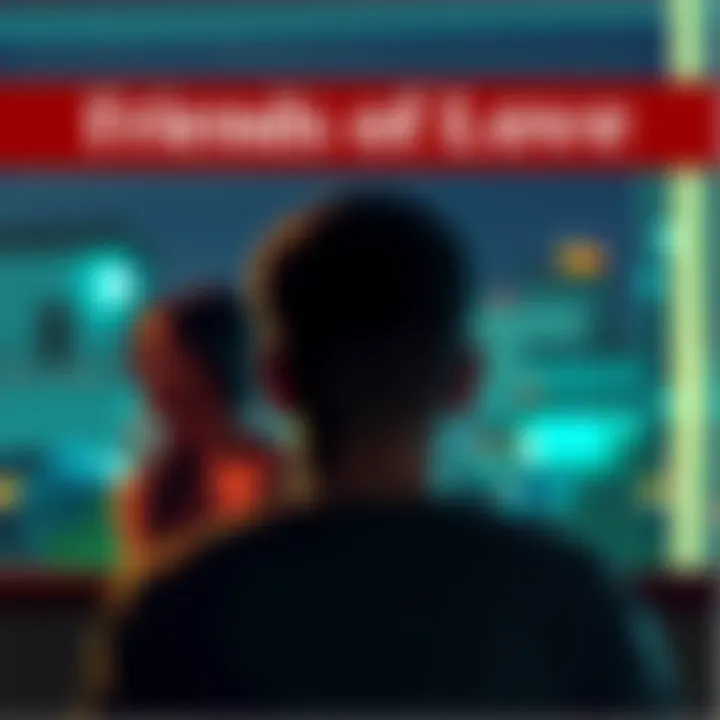 A person watches two friends date, feeling torn and jealous, highlighting the emotional struggle of love and rivalry.