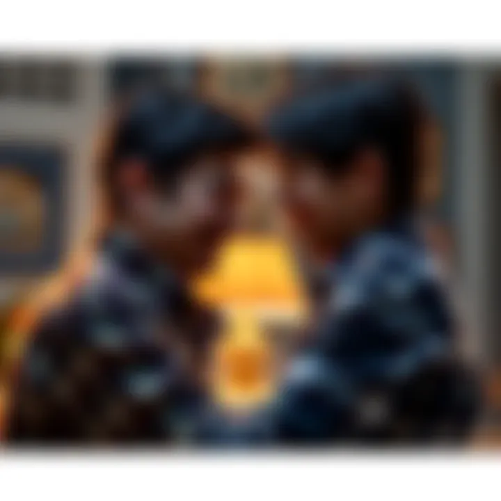 Emotional moment between father and son in Full House, showcasing the essence of family