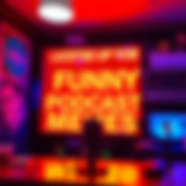 A humorous meme related to a podcast episode about the unconscious, featuring colorful graphics and funny text