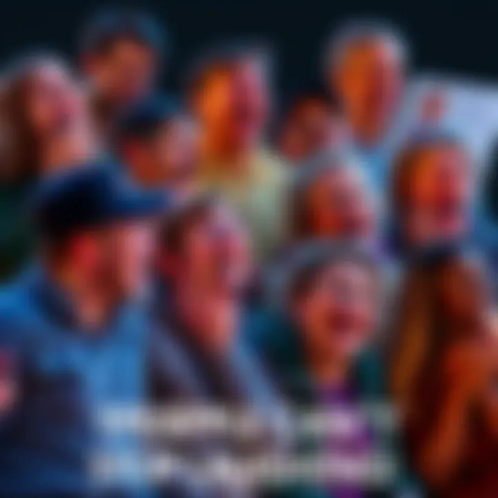 Funny Reactions A collage of people laughing at various funny memes and social media posts.