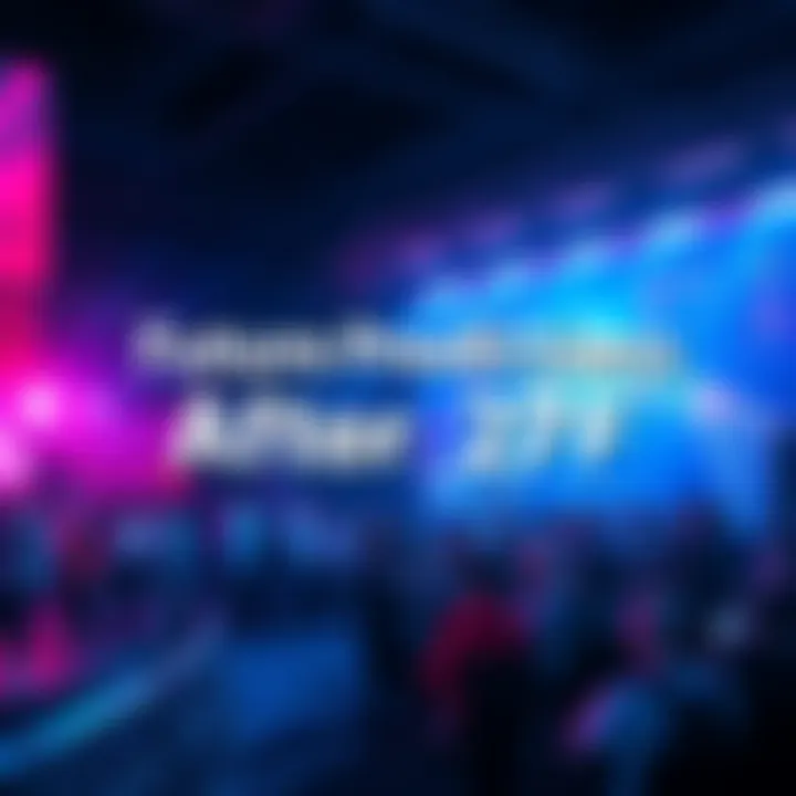 A graphic representing future trends and predictions related to the 27F event, showing community discussions and expert opinions.