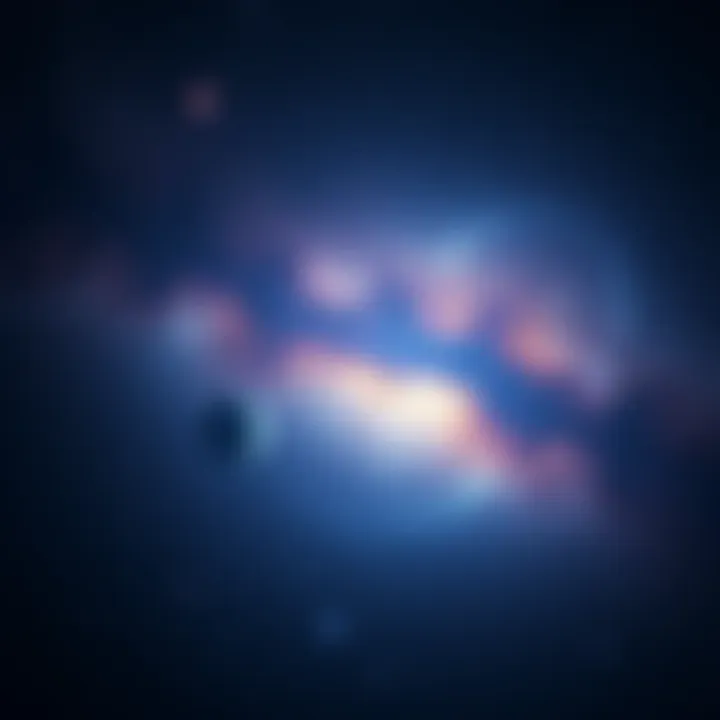 A picturesque view of the Milky Way galaxy with glowing stars and planets, representing life among neighbors in space.