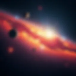 A view of a galaxy filled with stars and planets, representing the possibility of extraterrestrial life.
